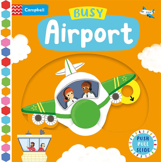 ספר משחק הזזה שדה תעופה Busy Airport