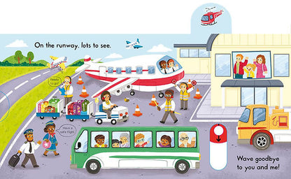 ספר משחק הזזה שדה תעופה Busy Airport