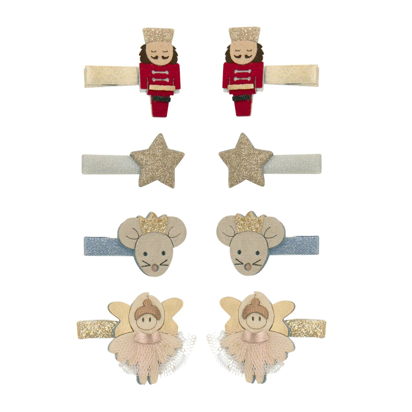 Nutcracker Mini Hair Clips