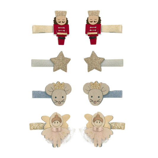 Nutcracker Mini Hair Clips
