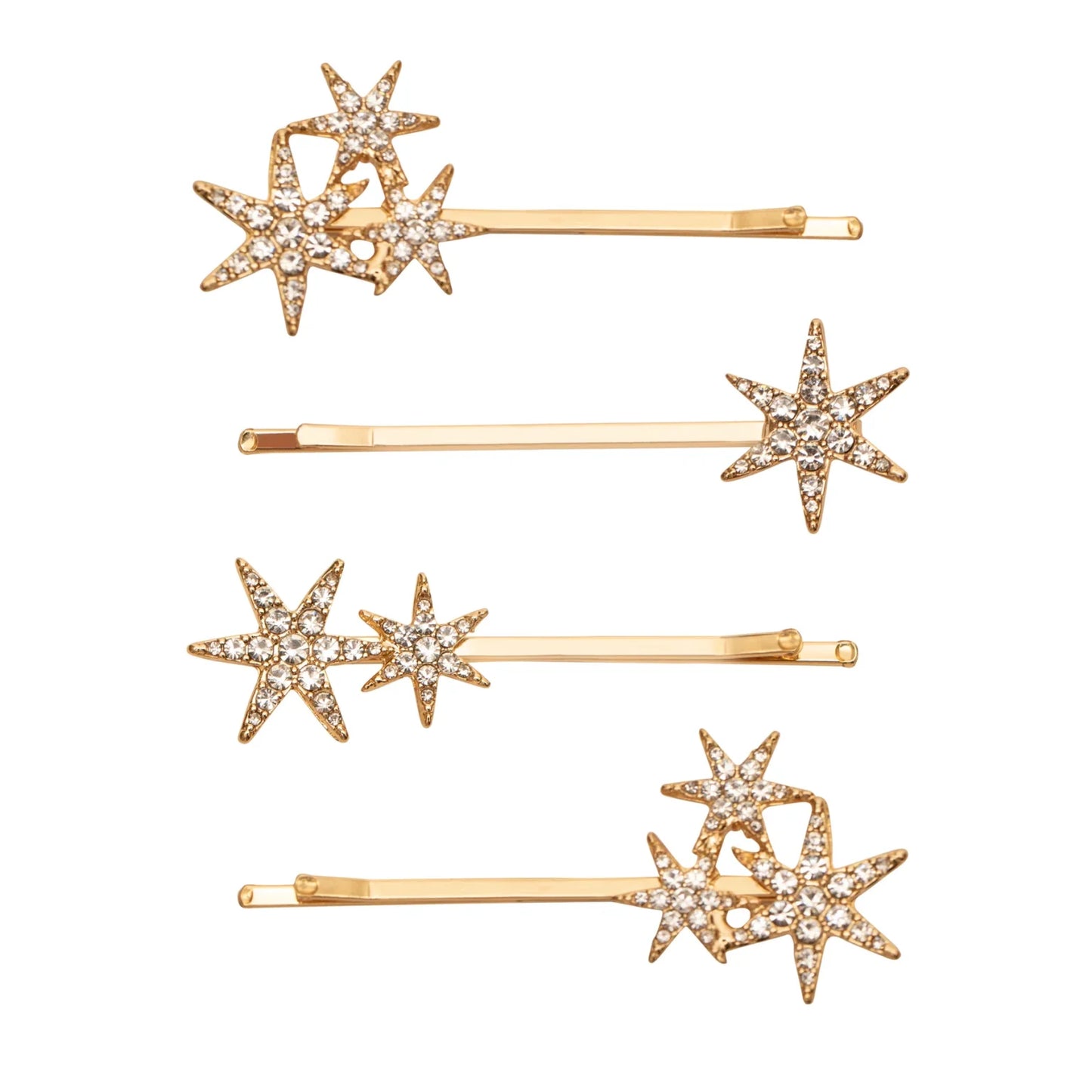 Super Sparkle Star Hair Grips