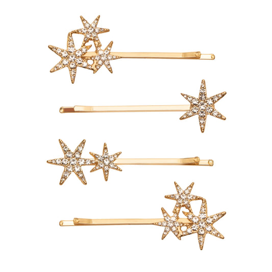 Super Sparkle Star Hair Grips
