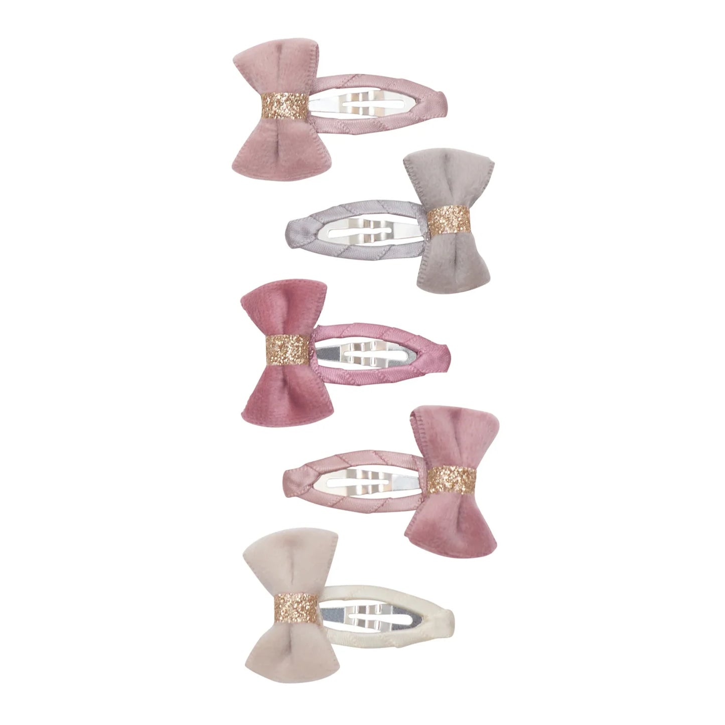 Tinkerbell Velvet Bow Clips