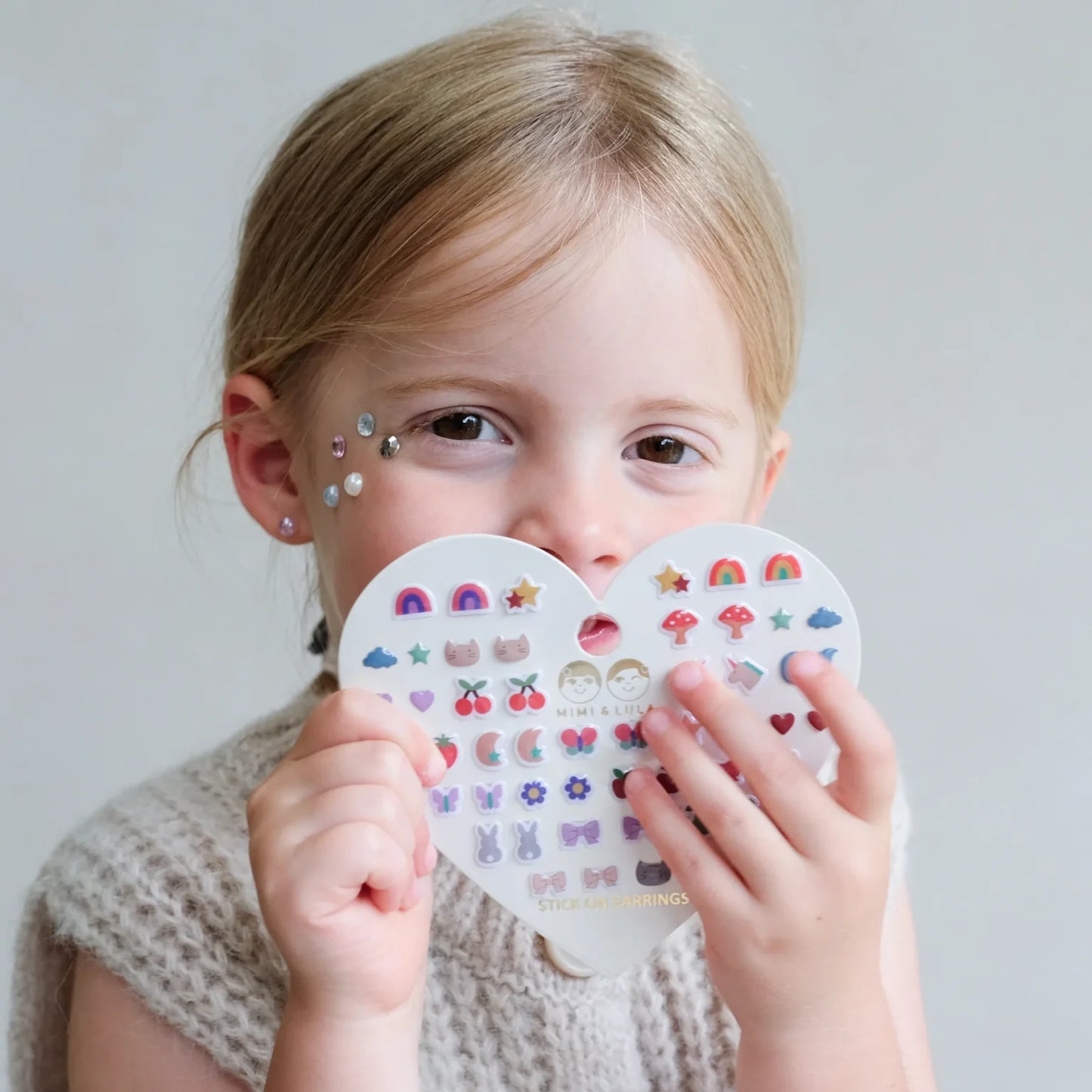 Stickers Earrings - Heart