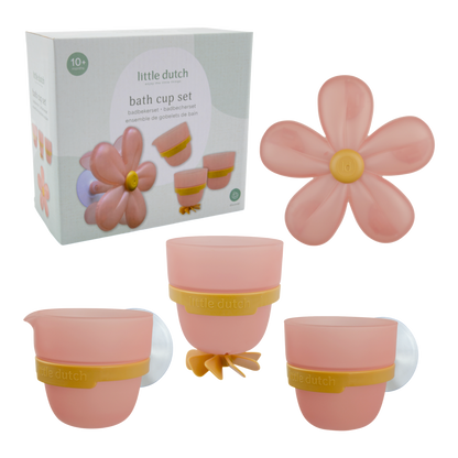Bath Toys Set - Pink Flower