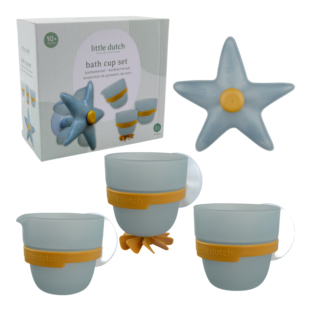 Bath Toys Set - Blue Star