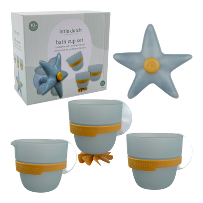 Bath Toys Set - Blue Star