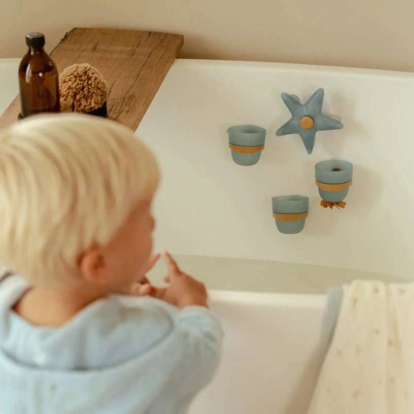 Bath Toys Set - Blue Star