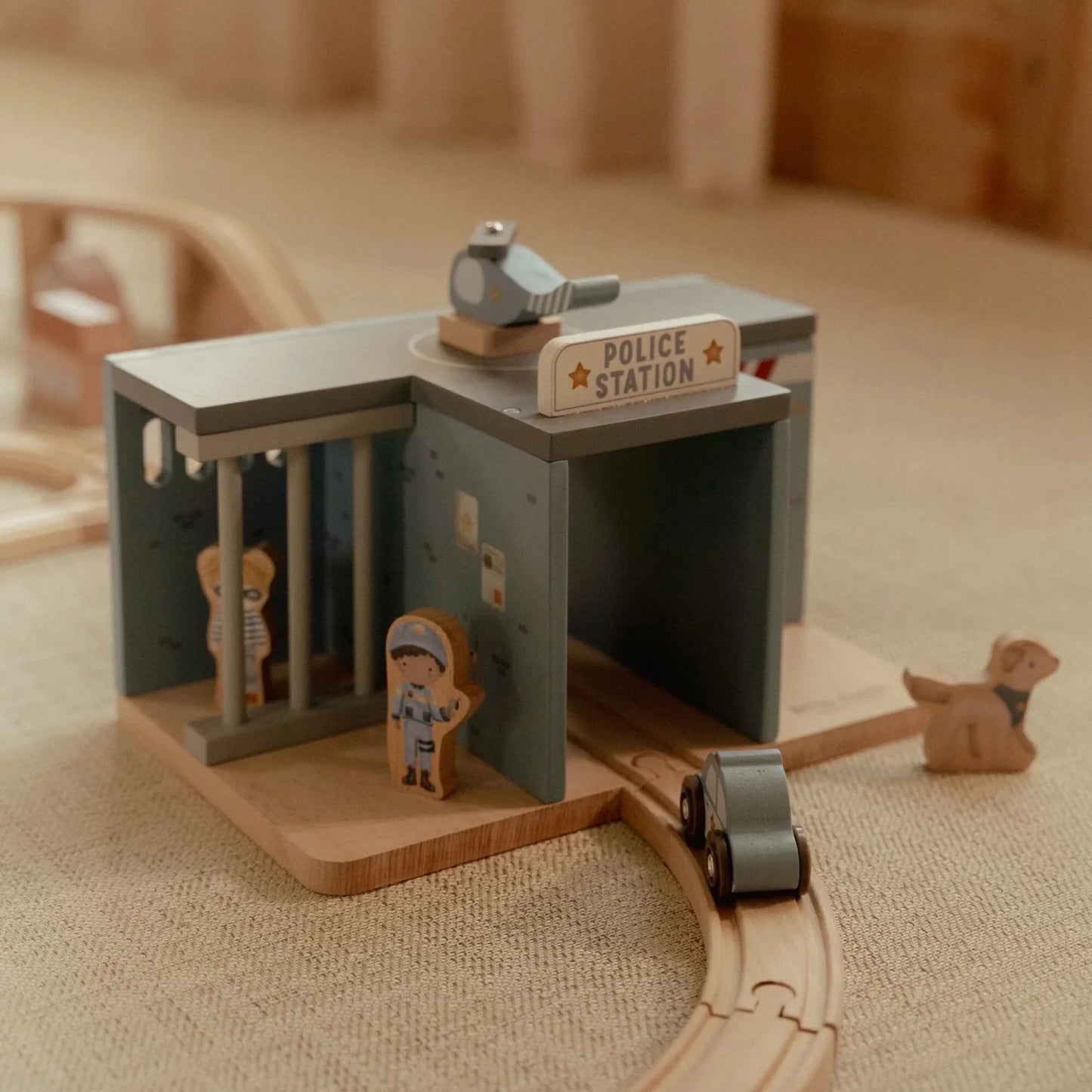 Wooden Police Station