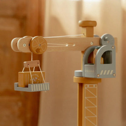 Wooden Crane Set