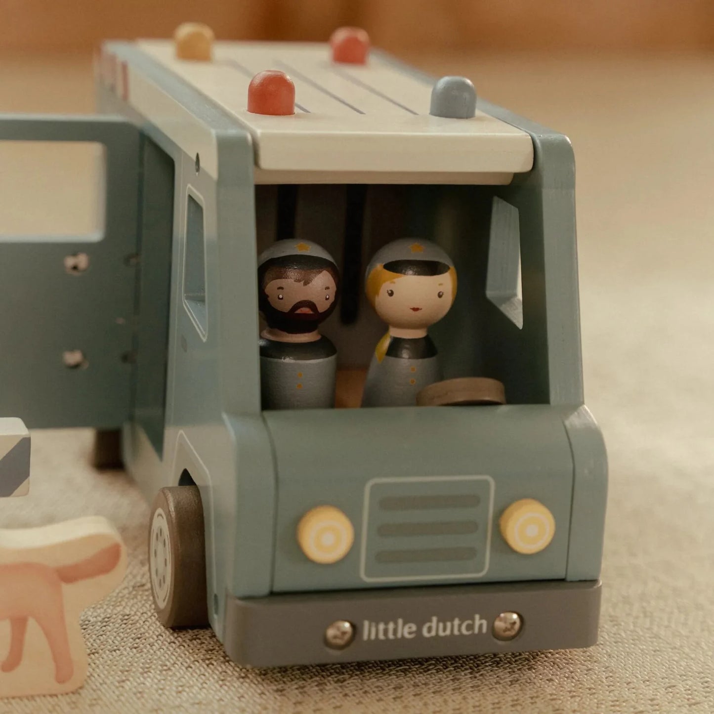 Wooden Police Van