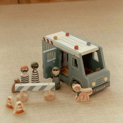 Wooden Police Van