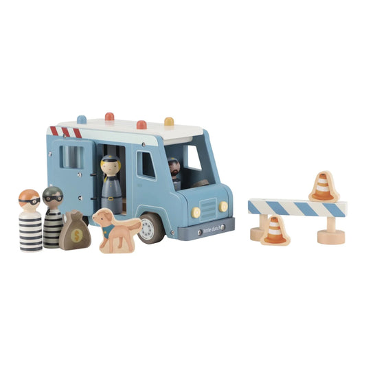 Wooden Police Van