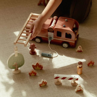 Wooden Fire Truck