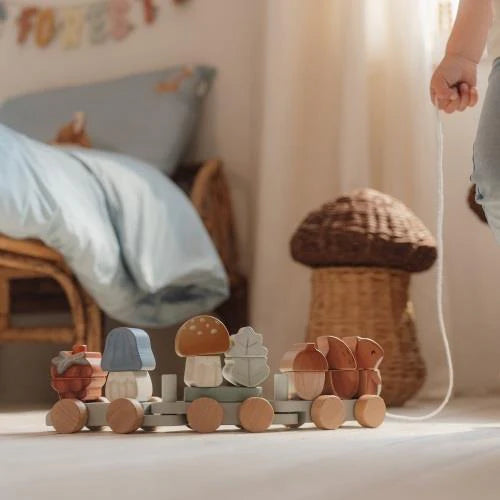 Wooden Block Train | Forest Friends