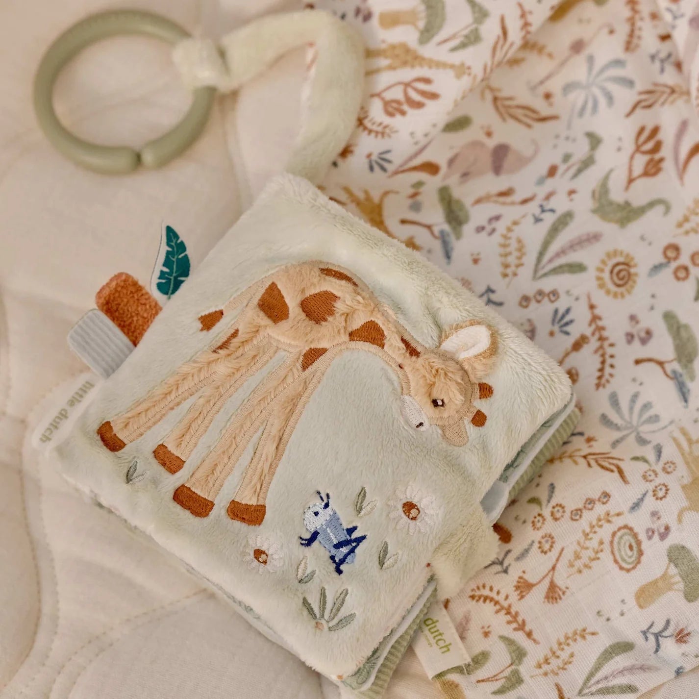 Soft Stroller Booklet - Safari Friends