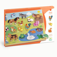 Large Wooden Puzzle - Camp