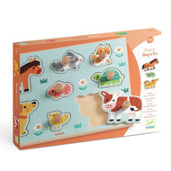 Wooden Puzzle - Puppy and Friends
