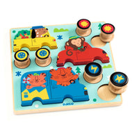 Wooden & Rolling Puzzles in Colors