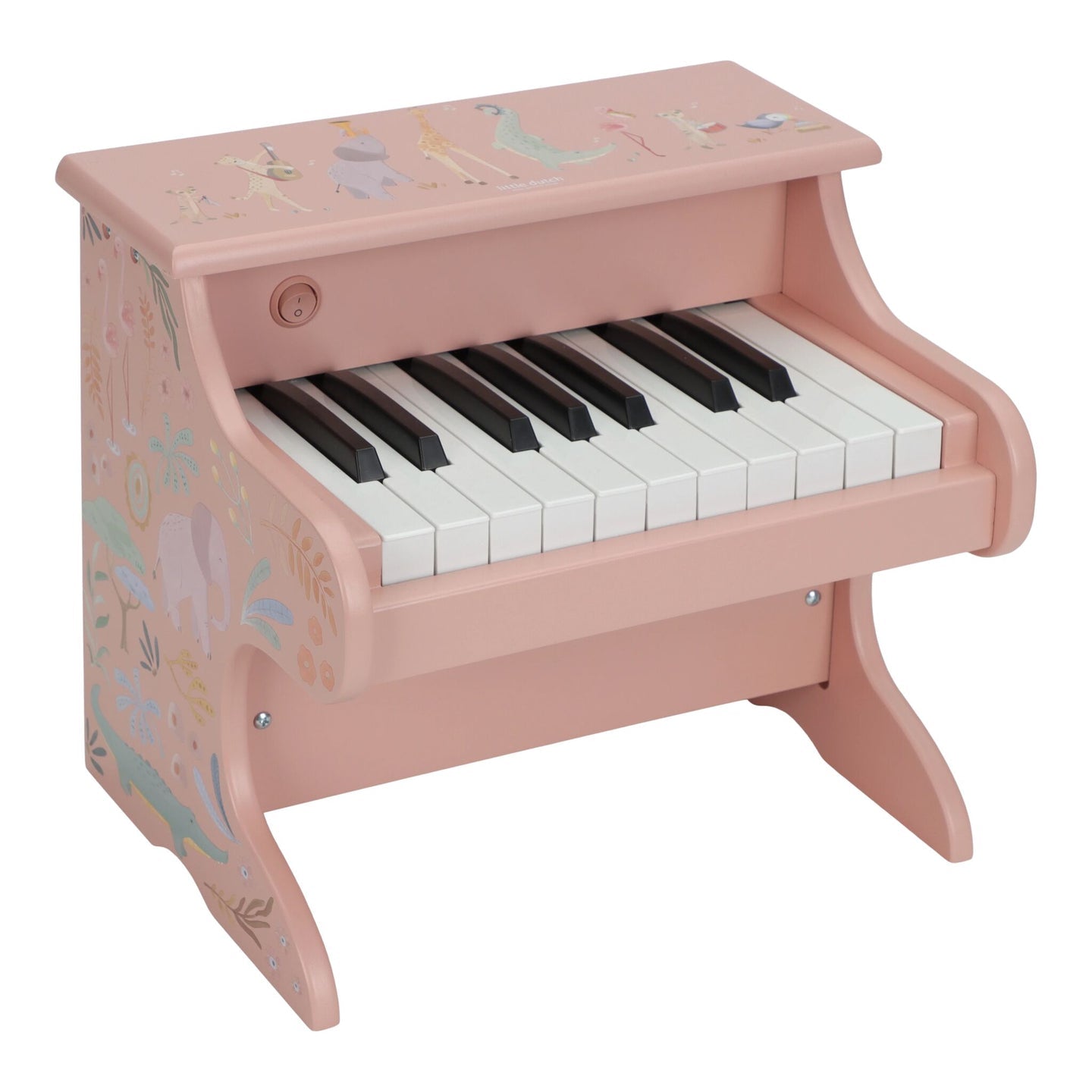 Wooden piano - Pink - Safari Friends