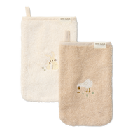 Embroidered Washcloths | Newborn Naturals