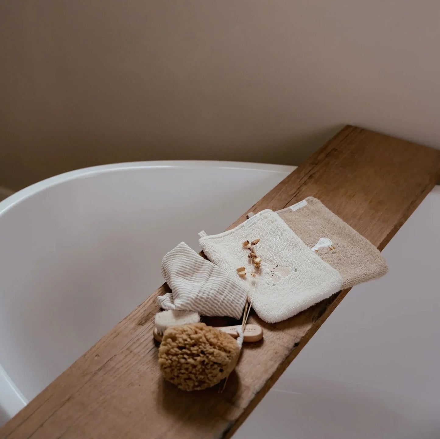 Embroidered Washcloths | Newborn Naturals