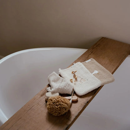 Embroidered Washcloths | Newborn Naturals