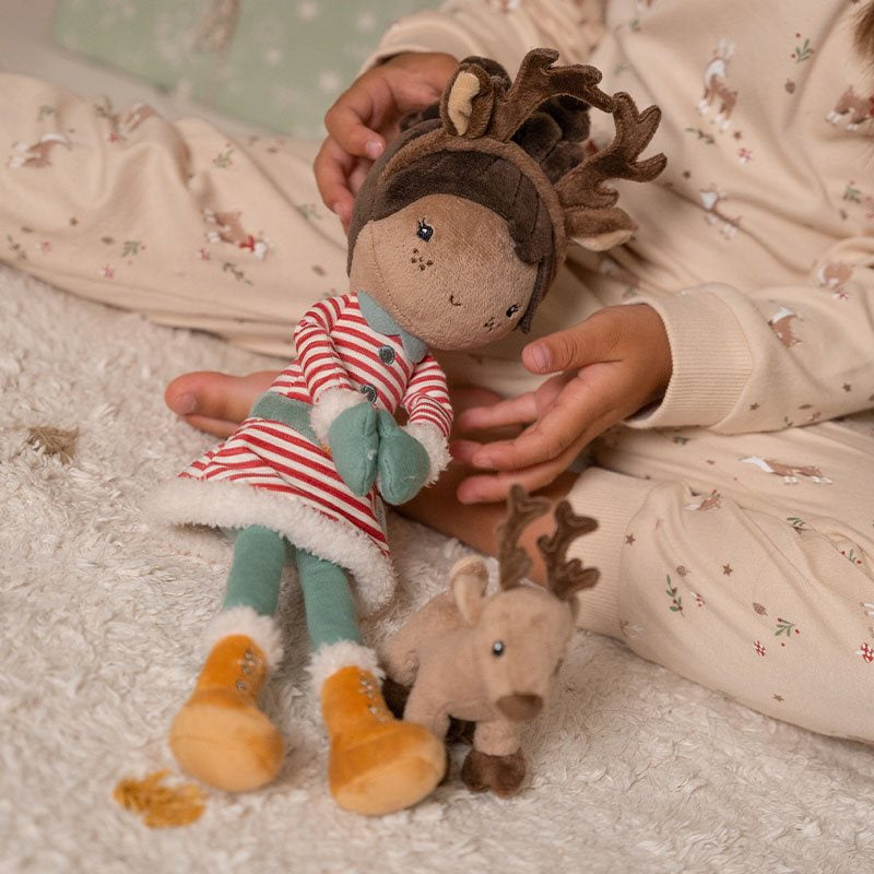 Doll Evi with Reindeer