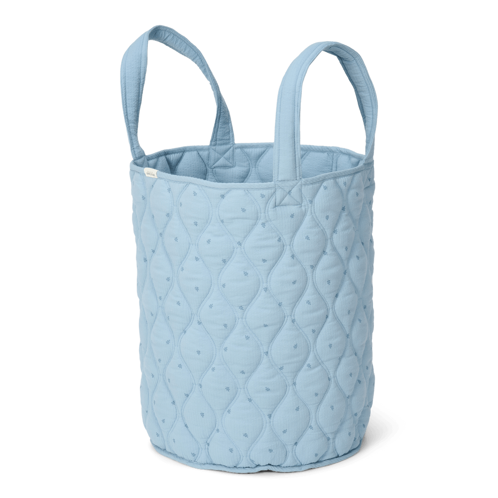 Quilted Basket XL | Denim Blue