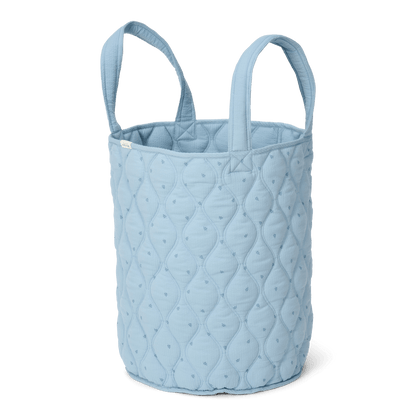 Quilted Basket XL | Denim Blue
