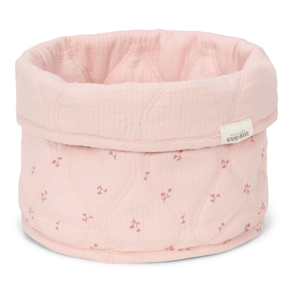 Quilted Storage Basket Small | Blossom