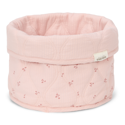 Quilted Storage Basket Small | Blossom