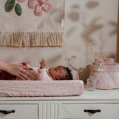 Quilted Storage Basket Small | Blossom