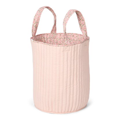Quilted Basket XL | Pink Floral
