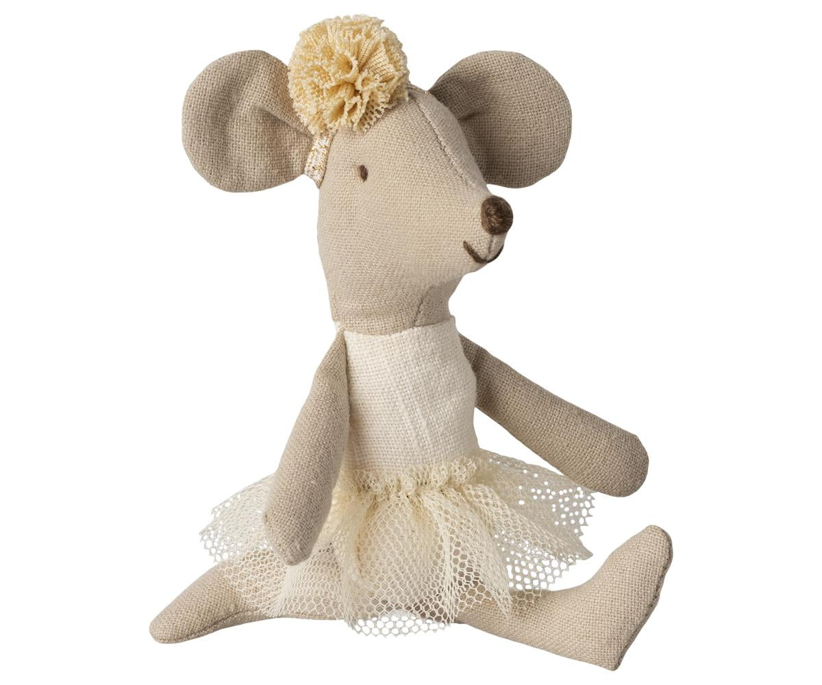 Ballerina mouse, Little sister – Off white