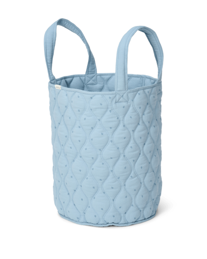 Quilted Basket XL | Denim Blue