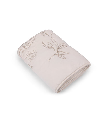 Embroidered baby blanket