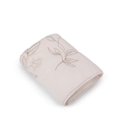 Embroidered baby blanket