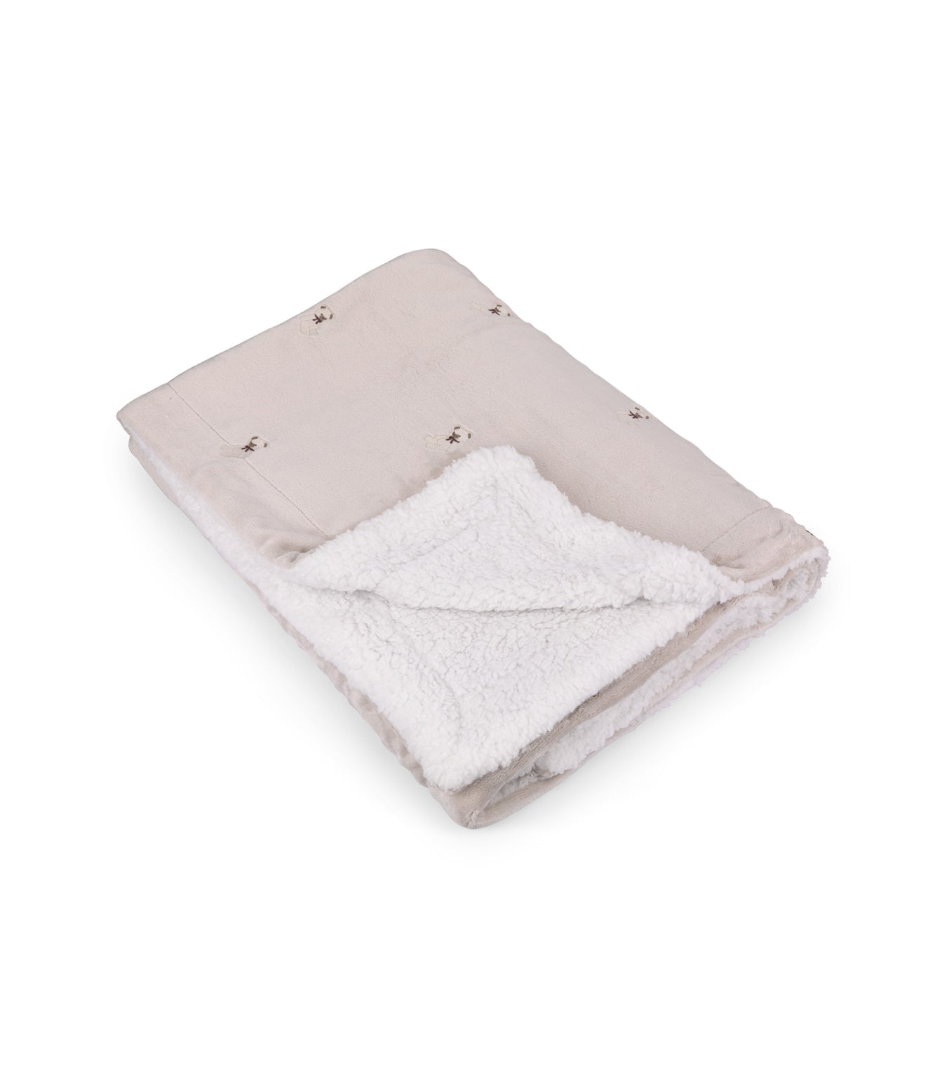 Winter blanket with embroidery – S