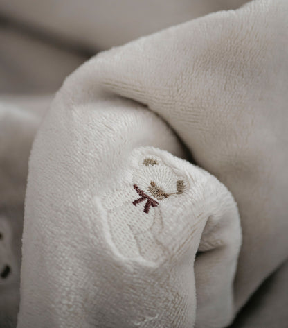 Winter blanket with embroidery – S