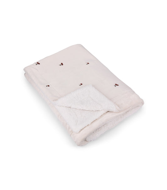 Winter blanket with embroidery – S