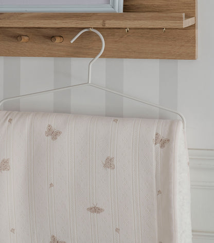 Winter Pointelle Blanket