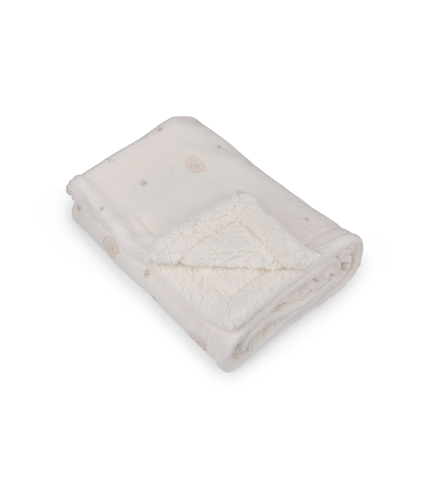 Winter Pointelle Blanket