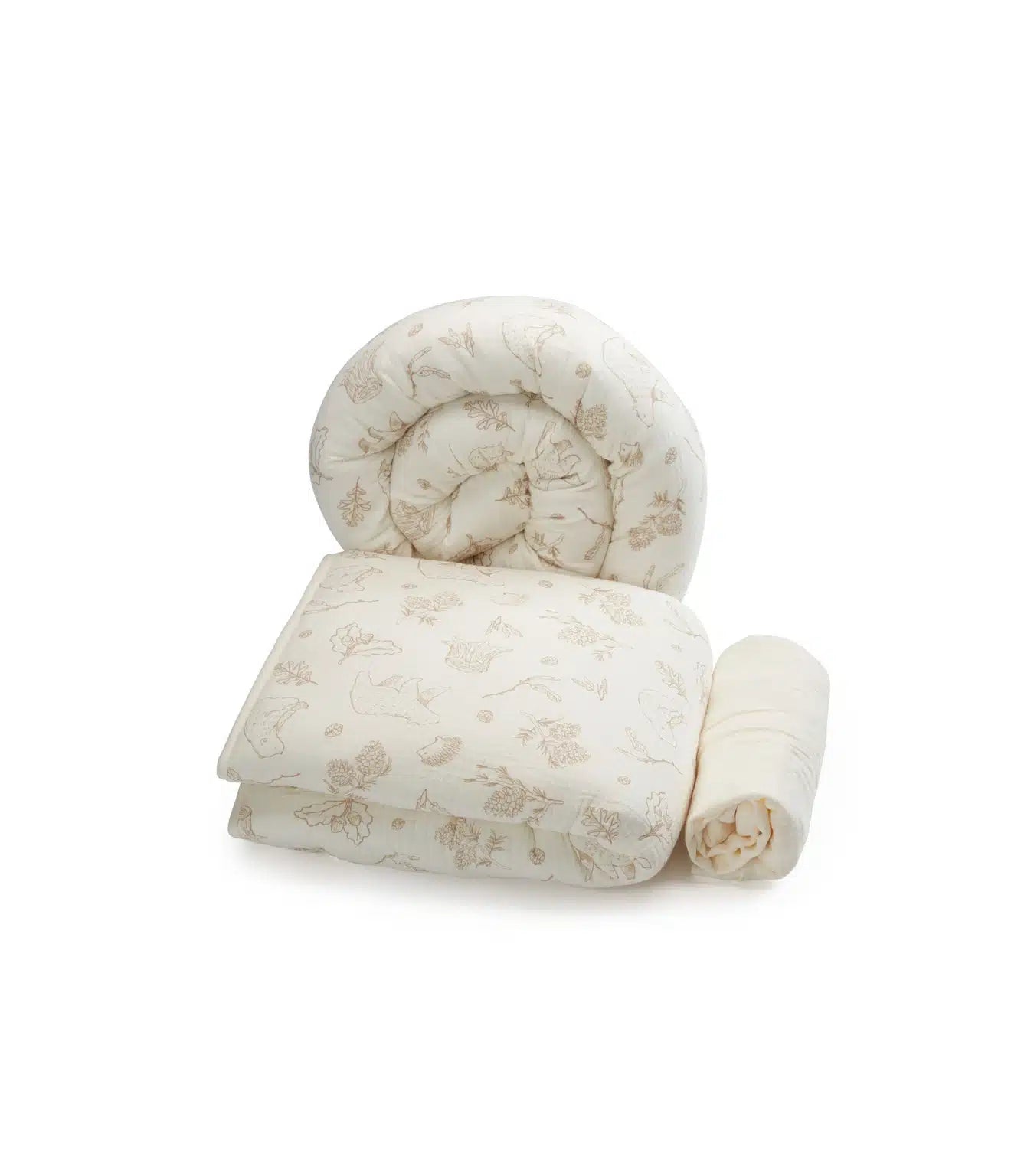 Crib bedding set (with bumper)