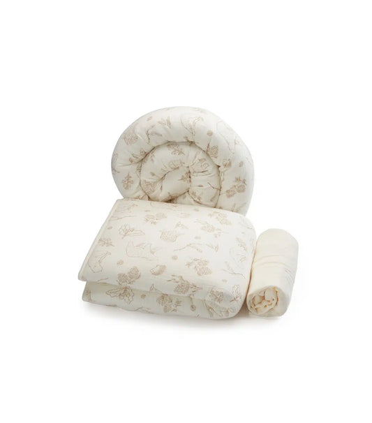 Crib bedding set (with bumper)