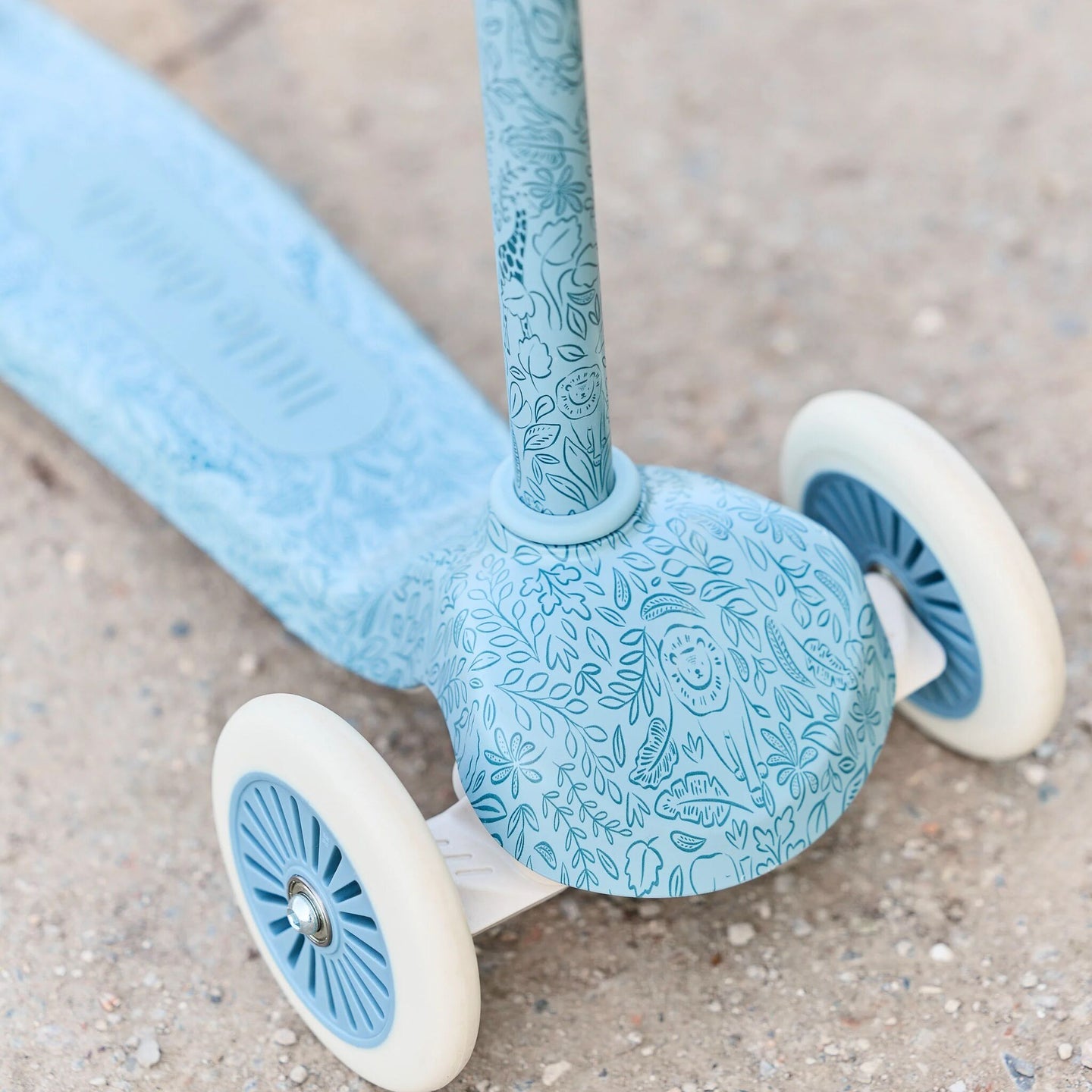 3 wheel scooter - Blue