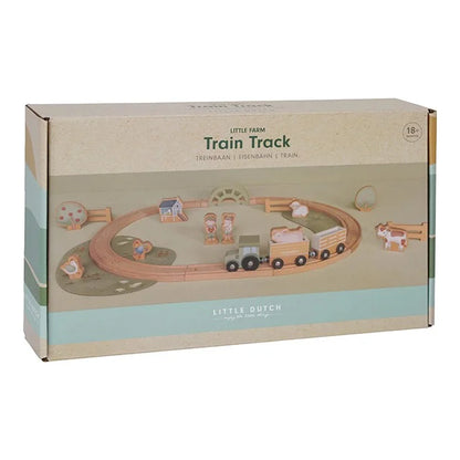 Wooden Train Track | Little Farm