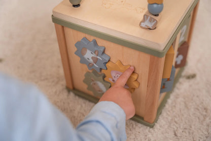 Wooden Activity Cube | Little Farm