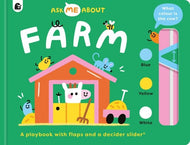 ספר אינטראקטיבי Ask Me About Farm עם סליידר ומכסים