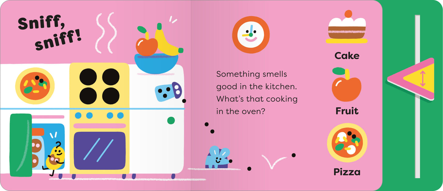 ספר אינטראקטיבי Ask Me About Home עם סליידר ומכסים